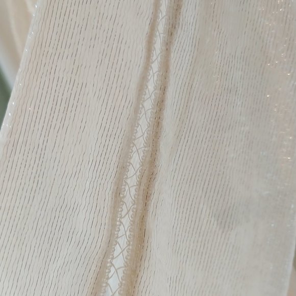 LoveShackFancy Creamy White Silk Romper NWT - Picture 11 of 11